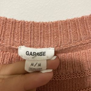 nude pink long sleeve sweater